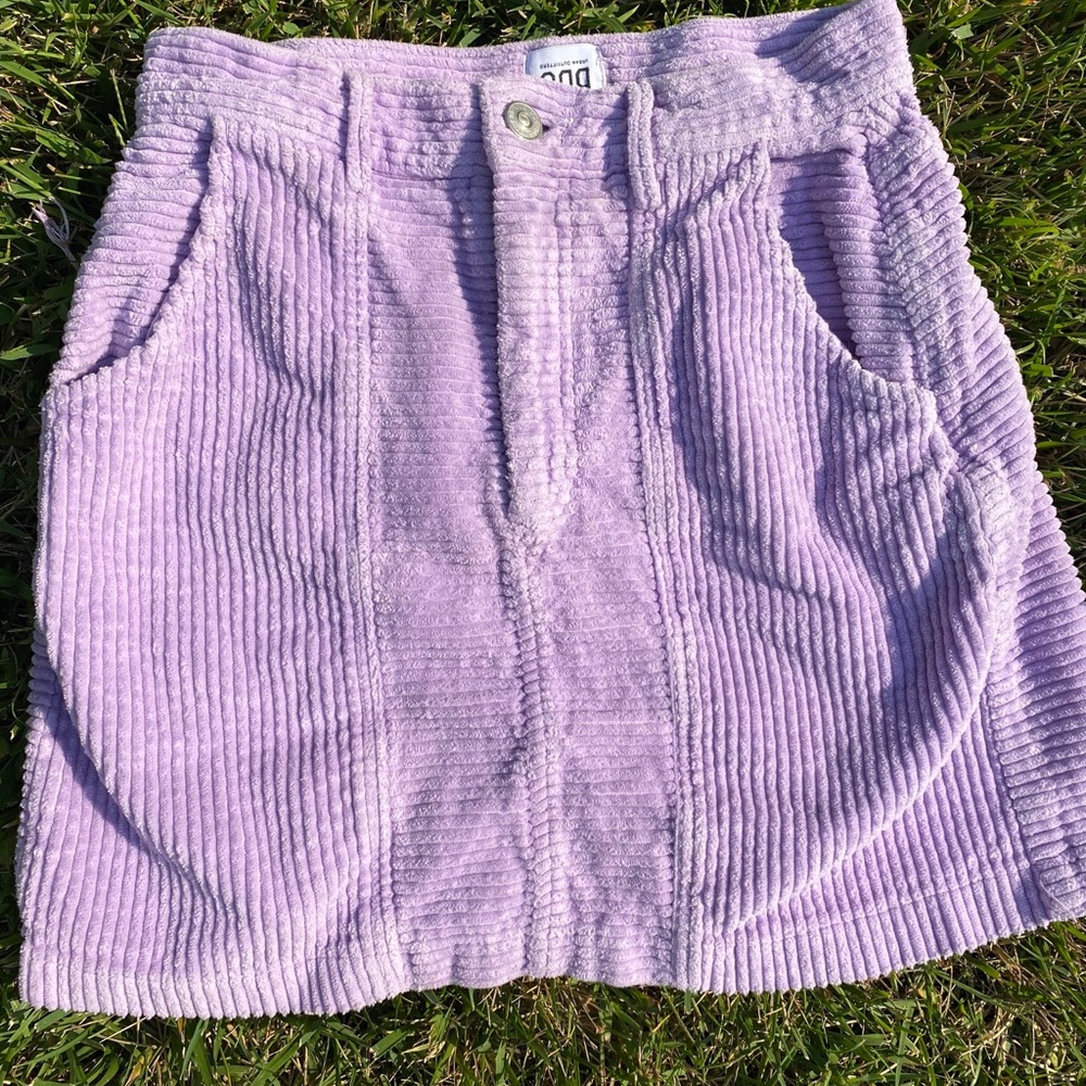 Corduroy Skirt